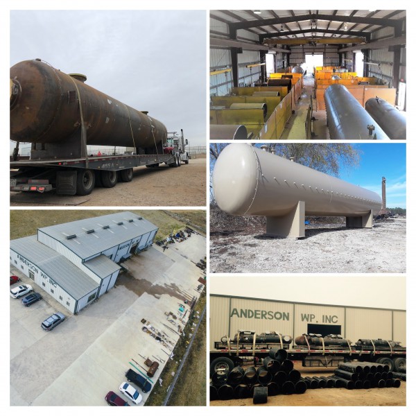 Anderson WP, INC collage Anderson WP, INC collage